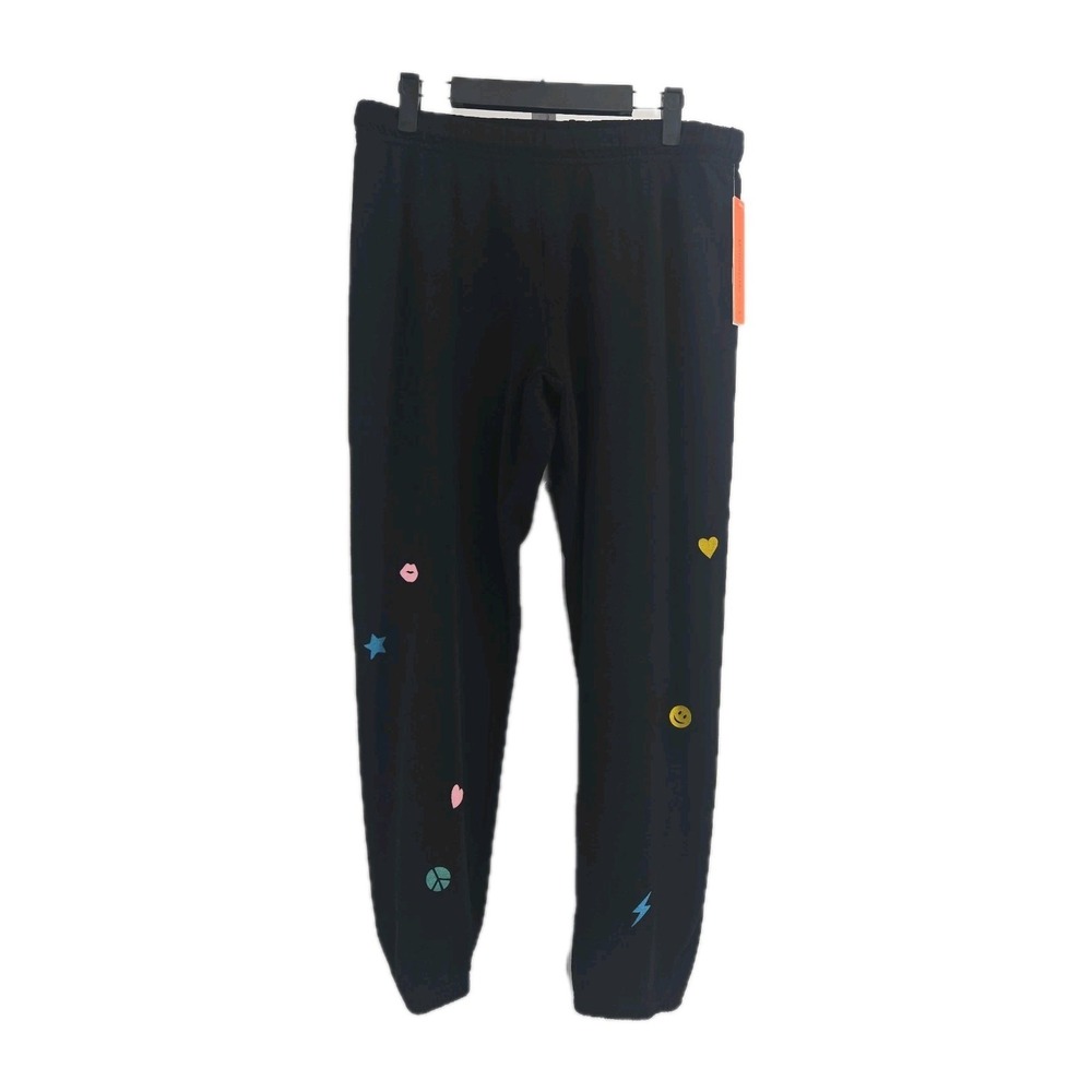 AQUA Athletic Black Pull-On Drawstring Pants Women's Small Bloomingdale's NEW